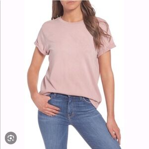 NWT! Current Elliott The Rolled Sleeve Crew​​​